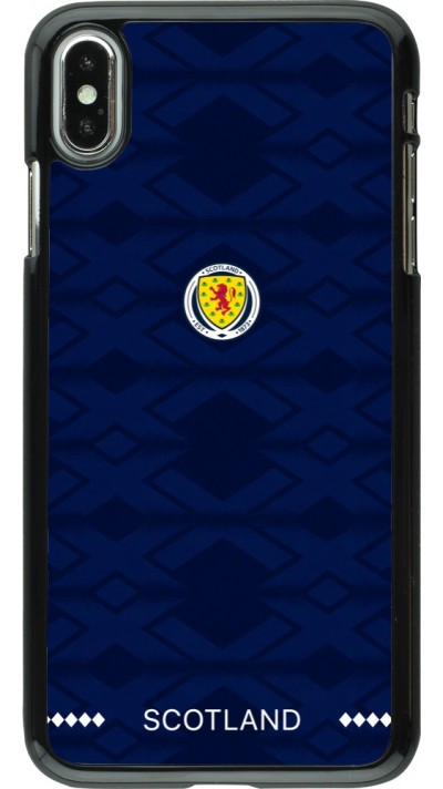 Coque iPhone Xs Max - Maillot de football Ecosse 2026 personnalisable