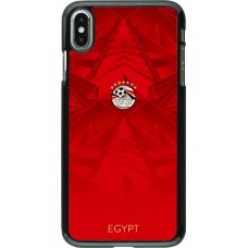 Coque iPhone Xs Max - Maillot de football Égypte 2026 personnalisable
