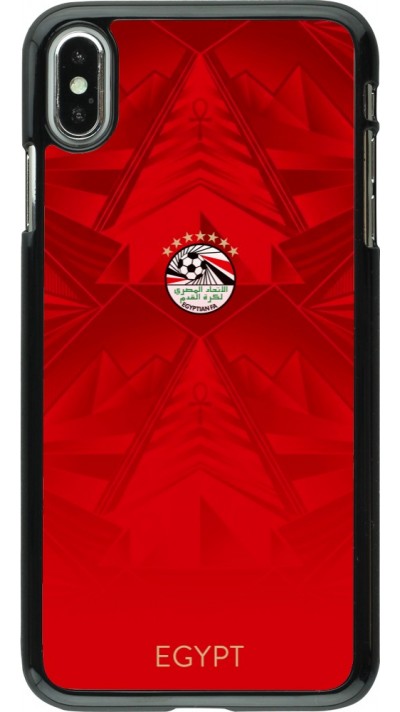 Coque iPhone Xs Max - Maillot de football E?gypte 2026 personnalisable