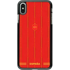 Coque iPhone Xs Max - Maillot de football Espagne 2026 personnalisable