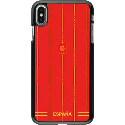 Coque iPhone Xs Max - Maillot de football Espagne 2026 personnalisable