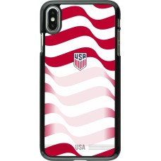 Coque iPhone Xs Max - Maillot de football États-Unis 2026 personnalisable