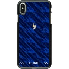 Coque iPhone Xs Max - Maillot de football France 2026 personnalisable