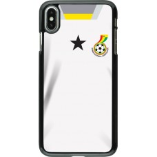 Coque iPhone Xs Max - Maillot de football Ghana 2022 personnalisable