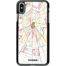 Coque iPhone Xs Max - Maillot de football Ghana 2026 personnalisable
