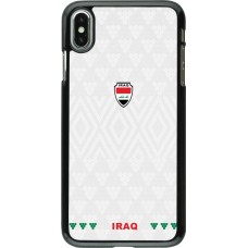 Coque iPhone Xs Max - Maillot de football Irak 2026 personnalisable