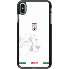 Coque iPhone Xs Max - Maillot de football Iran 2026 personnalisable