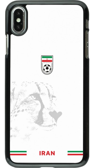 Coque iPhone Xs Max - Maillot de football Iran 2026 personnalisable