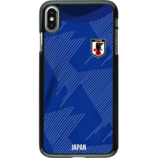 iPhone Xs Max Case Hülle - Japan 2022 personalisierbares Fussballtrikot