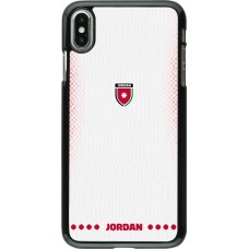 Coque iPhone Xs Max - Maillot de football Jordanie 2026 personnalisable