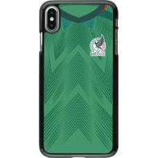 Coque iPhone Xs Max - Maillot de football Mexique 2022 personnalisable
