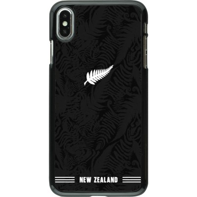Coque iPhone Xs Max - Maillot de football Nouvelle-Zélande 2026 personnalisable
