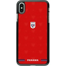 Coque iPhone Xs Max - Maillot de football Panama 2026 personnalisable