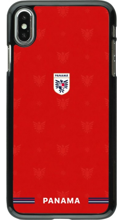 Coque iPhone Xs Max - Maillot de football Panama 2026 personnalisable