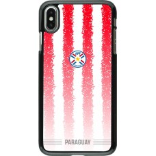 Coque iPhone Xs Max - Maillot de football Paraguay 2026 personnalisable