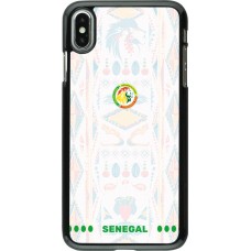 Coque iPhone Xs Max - Maillot de football Sénégal 2026 personnalisable