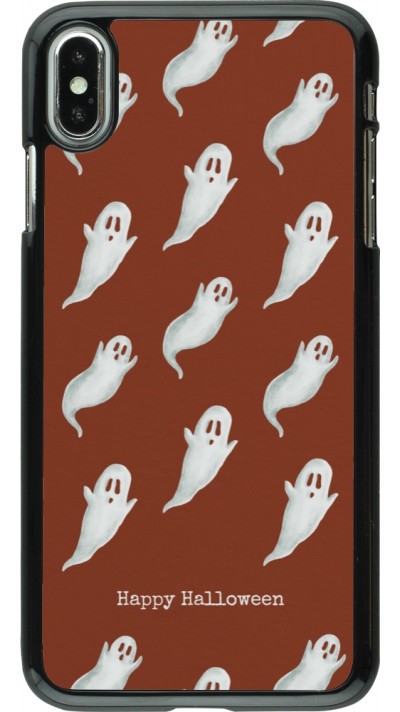 iPhone Xs Max Case Hülle - Halloween 2025 Pattern of ghosts