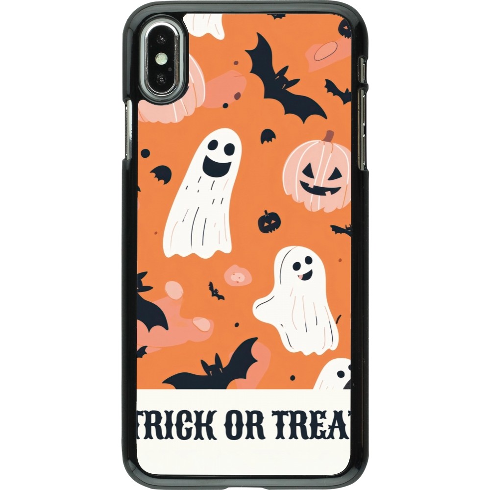 iPhone Xs Max Case Hülle - Halloween 2025 Trick or treat