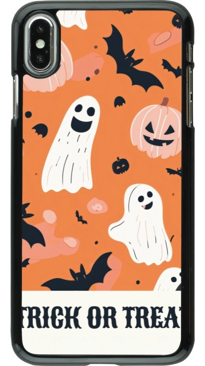 iPhone Xs Max Case Hülle - Halloween 2025 Trick or treat