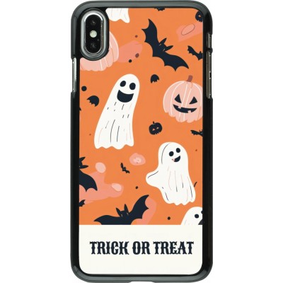 Coque iPhone Xs Max - Halloween 2025 Trick treat