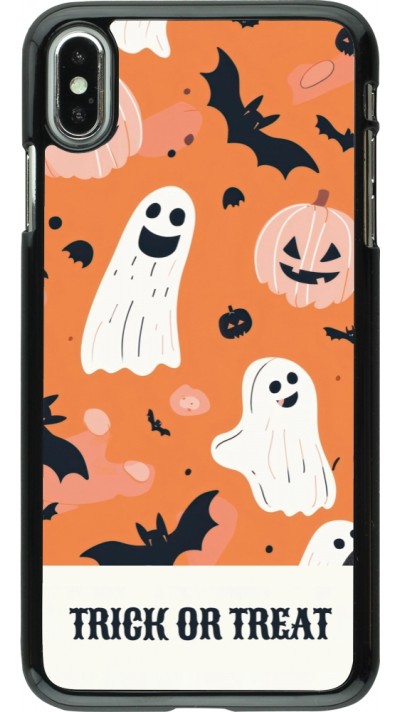 Coque iPhone Xs Max - Halloween 2025 Trick treat