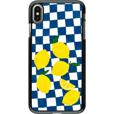 Coque iPhone Xs Max - Illustration lemons 2026