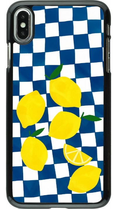 Coque iPhone Xs Max - Illustration lemons 2026