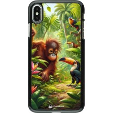 iPhone Xs Max Case Hülle - Tropischer Dschungel Tayrona