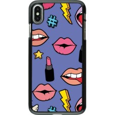 iPhone Xs Max Case Hülle - Lips and lipgloss