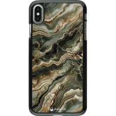 Coque iPhone Xs Max - Marbre Olive