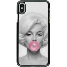 Coque iPhone Xs Max - Marilyn Bubble