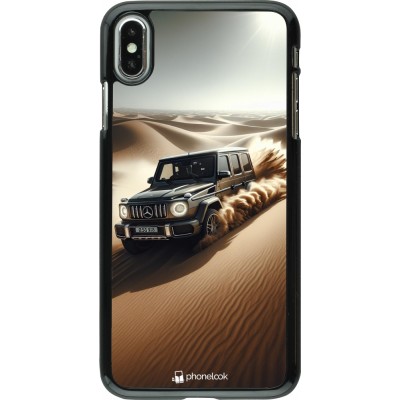 Coque iPhone Xs Max - Mercedes G Drift Desert