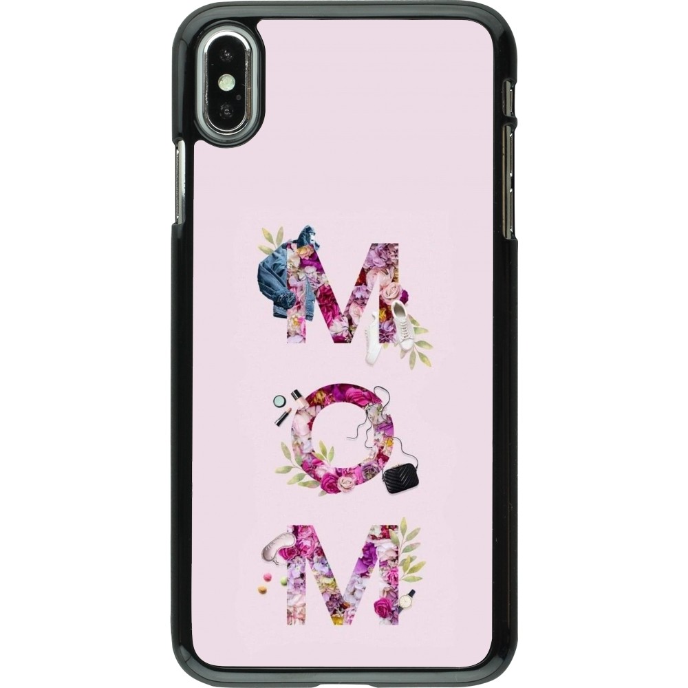 Coque iPhone Xs Max - Mom 2024 girly mom