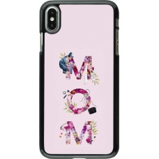 Coque iPhone Xs Max - Mom 2024 girly mom