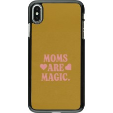 Coque iPhone Xs Max - Mom 2026 Are Magic