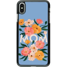 Coque iPhone Xs Max - Mom 2026 Flowers