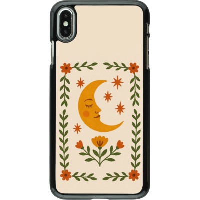 Coque iPhone Xs Max - Half moon stamp 2026