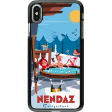Coque iPhone Xs Max - Nendaz Mountain Jacuzzi