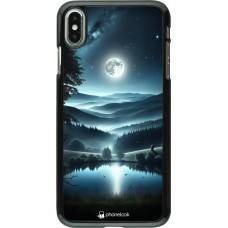 iPhone Xs Max Case Hülle - Ansicht des Nachthimmels