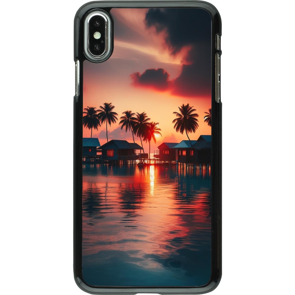 iPhone Xs Max Case Hülle - Paradies Malediven