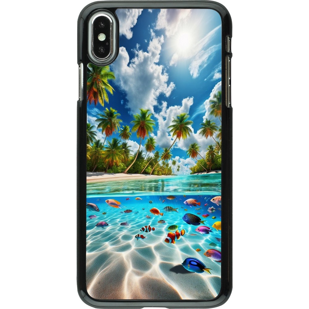 iPhone Xs Max Case Hülle - Strandparadies