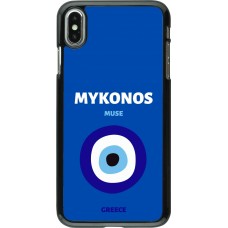 Coque iPhone Xs Max - Pop Summer Destination Mykonos