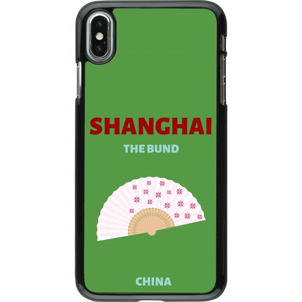 iPhone Xs Max Case Hülle - Pop Summer Destination Shanghai