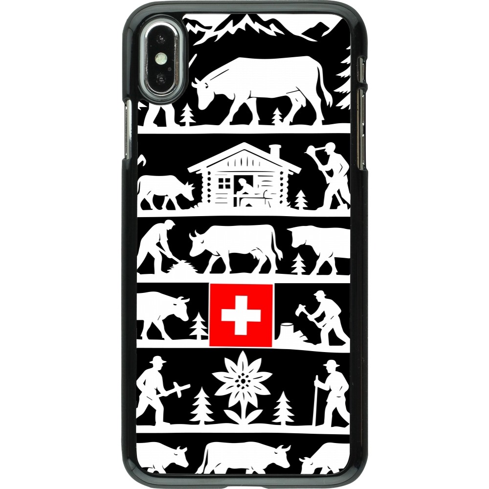 iPhone Xs Max Case Hülle - Poya Schweiz 1 schwarz