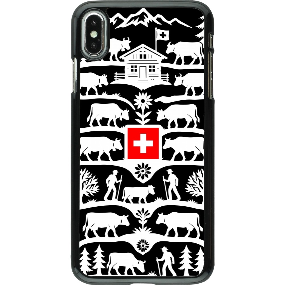 iPhone Xs Max Case Hülle - Poya Schweiz 3 schwarz