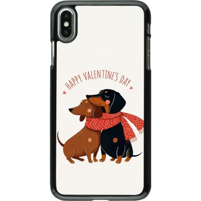 Coque iPhone Xs Max - Saint Valentines Day 26 Happy Valentine