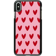 Coque iPhone Xs Max - Saint Valentines Day 26 Pattern heart