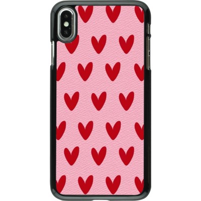 Coque iPhone Xs Max - Saint Valentines Day 26 Pattern heart