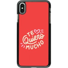 Coque iPhone Xs Max - Saint Valentines Day 26 Te quiero mucho