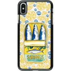 Coque iPhone Xs Max - Sardines in oil 2026